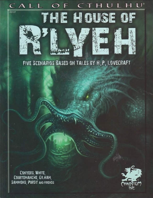 Call Of Cthulhu - 6th edition - The House of Rlyeh (B-Grade) (Genbrug)